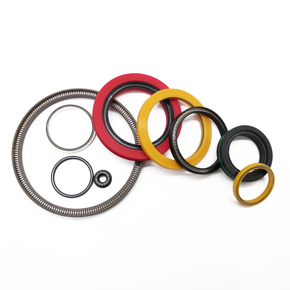 Industrial applications of spring energized seals